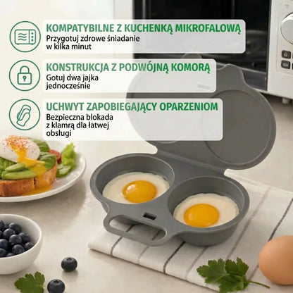 Avelia™ – Jajowar do Mikrofalówki na Jajka w Koszulce