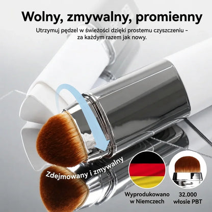 Podkład 2 w 1 ze zintegrowanym pędzelkiem